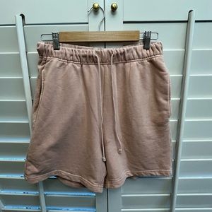 Elwood Peach Sweat Shorts